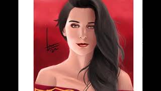 Cinder fall Timelapse(RWBY) Drawing