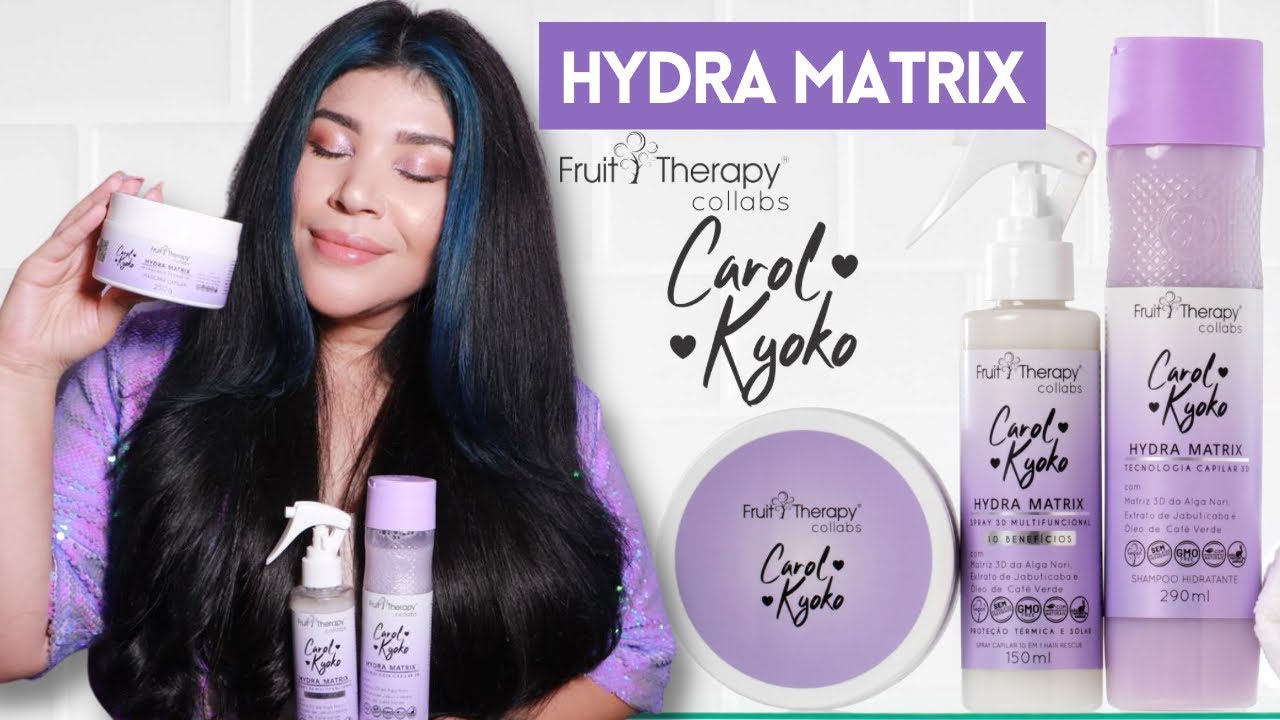 💜HYDRA MATRIX Carol kyoko + Left Cosmeticos: Hidratação e maciez [Vegano]