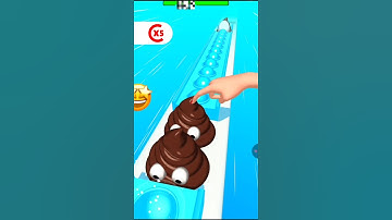 Pop Run 💩💩🤏 X- level 302 #shorts