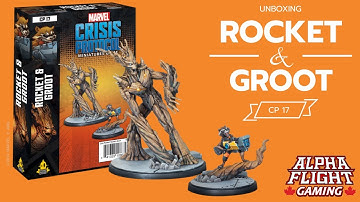Unboxing Marvel: Crisis Protocol: Rocket and Groot (CP 17)