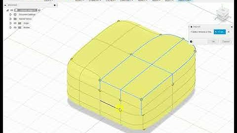 CREASE  (form) in Auto desk fusion FUSION 360