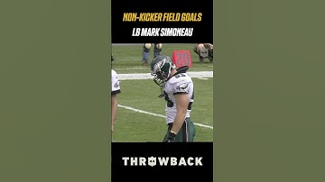 Non-kickers kicking field goals! #shorts