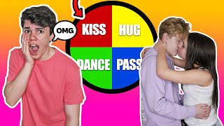 LAST TO Say NO To The MYSTERY WHEEL WINS $10,000 CHALLENGE **THEY KISSED** 💵💋|Jentzen Ramirez