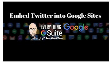Embed Twitter into Google Sites