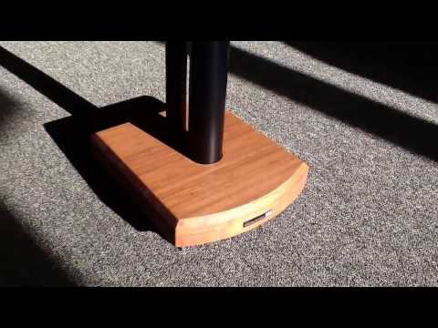 Atacama Moseco Bamboo Speaker Stands - Ortons AudioVisual