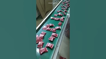 Fruit date candy flow packing machine factory video