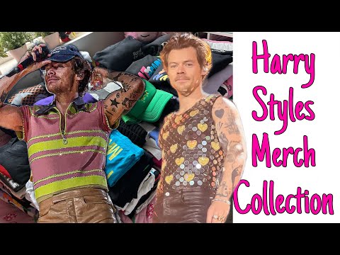 Huge Harry Styles Merch Collection