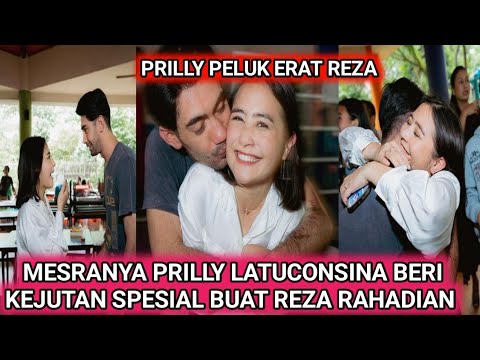 MESRA BANGET REZA DENGAN PRILLY LATUCONSINA DI HARI ULTAHNYA