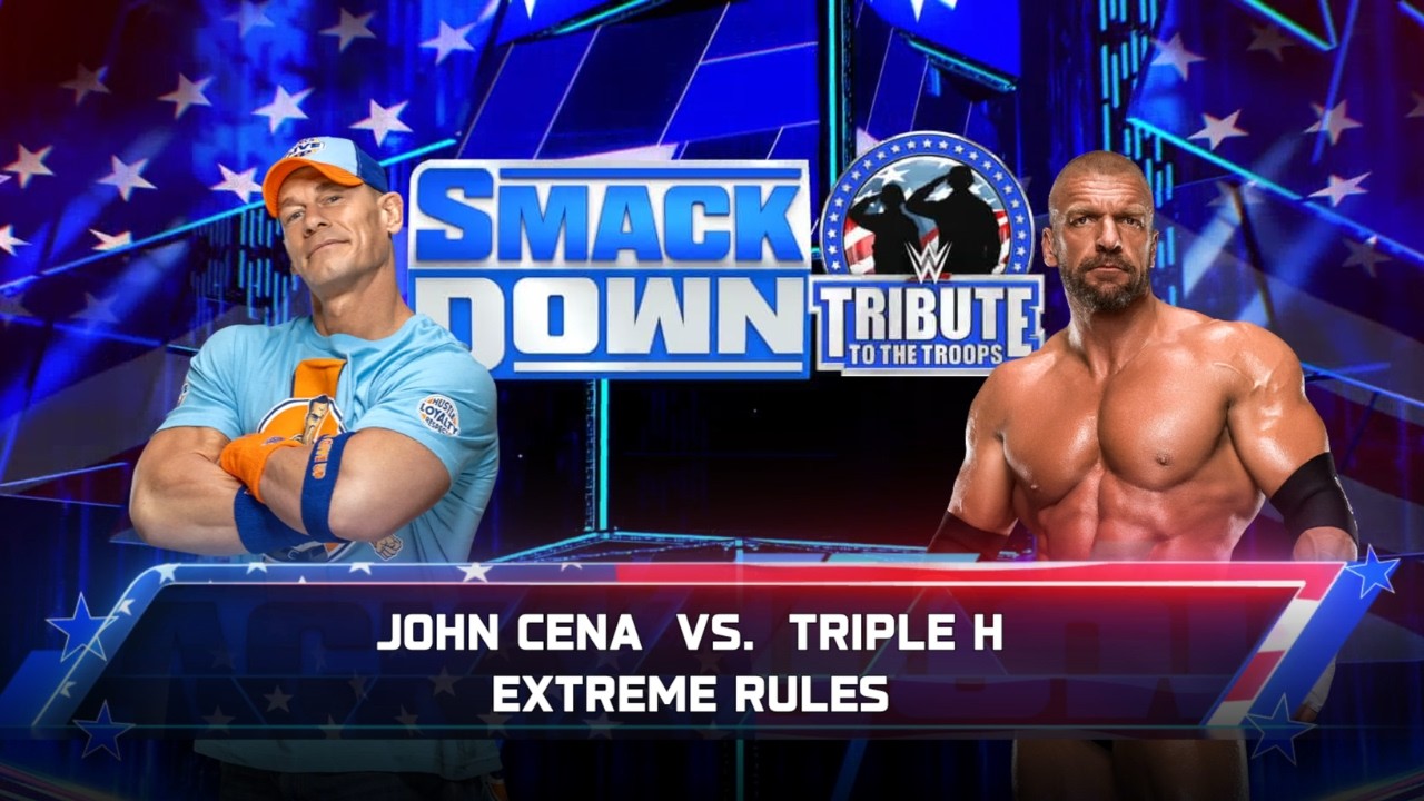 John Cena vs Triple H 🔥 Extreme Rules | Multiple Table Breaks & No Mercy Match (FULL FIGHT)