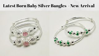 Latest Silver Baby Bangles | New Baby Jewellery Designs | Baby Jewelry Girls | Latest Fashion Trends