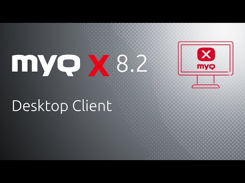 MDC: MyQ X Desktop Client