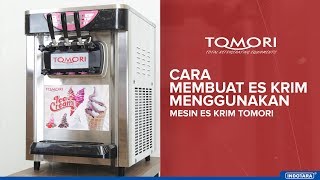 CARA MEMBUAT SOFT ES KRIM DENGAN MESIN ES KRIM TOMORI screenshot 2