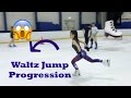 Adult Figure Skating Journey - Waltz Jump Progression