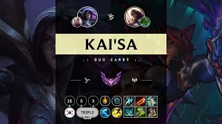 Kai'Sa ADC vs Samira - KR Master Patch 14.9