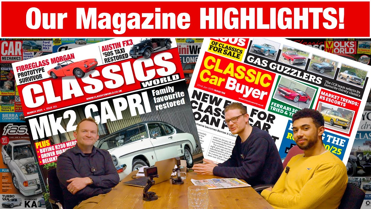 Our FAVOURITE Parts Of The Latest Classic Car Magazines! - YouTube