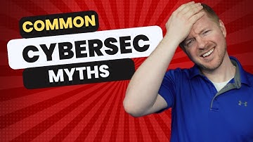 Common Misconceptions About Working in Cyber Security // Myths