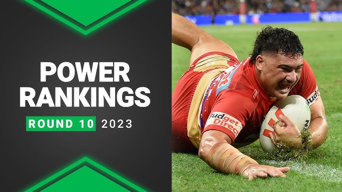 BS Power Rankings: End of Round 12, 2023 : r/nrl