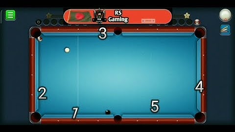 8 Ball Pool -  How To Learn Trick Shots 😱 | Bank Shot Tutorial 8 Ball Pool - RS Gaming #trickshots
