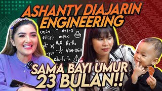 TERLALU CERDAS!! BAYI 23 BULAN INI AJAK ASHANTY BAHAS ENGINEERING??