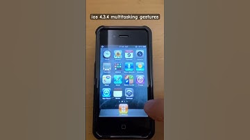 ios 4.3.4 multitasking gestures #shorts #jailbreakiphone #cydia #activator #tweaks #ios4
