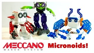 Meccano Micronoids - Unboxing & Review