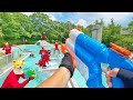 Nerf War | Water Park & SPA Battle 4 (Nerf First Person Shooter)