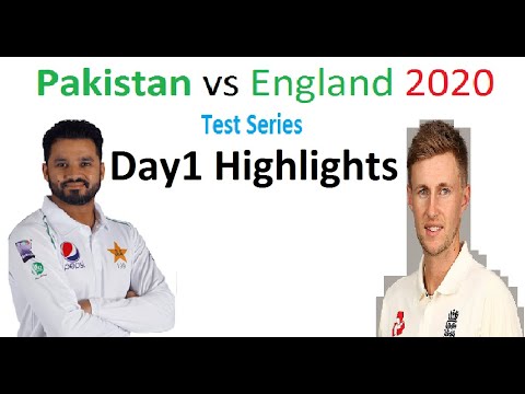 Day 1 Highlights | pak vs eng test 2020 | Babar Impresses | England v Pakistan 1st Test 2020