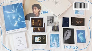 BTS RM's solo album, Indigo unboxing! It's so intelligent and hip💙