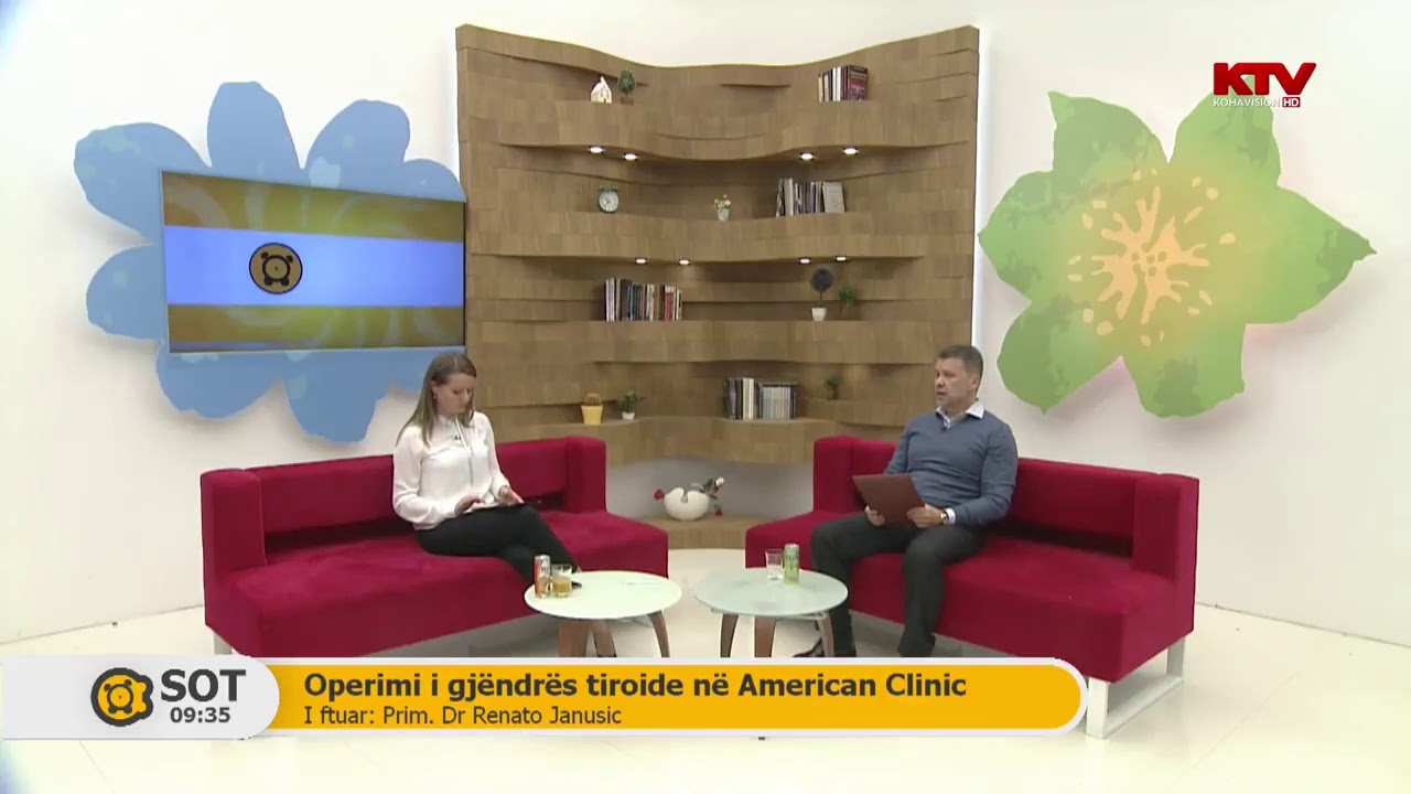 Operimi i gjendres tiroide në American Clinic