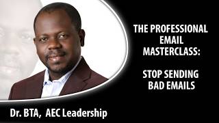 The Professional Email Masterclass | Expert Insight