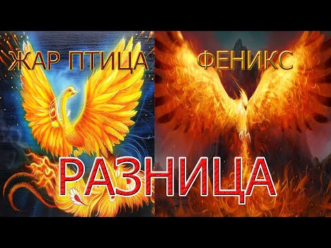 ЖАР ПТИЦА И ФЕНИКС. КАКАЯ МЕЖДУ НИМИ РАЗНИЦА?