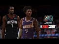 NBA 2K25 PC Mods | Phoenix Suns vs Houston Rockets | Ultra Realistic Gameplay