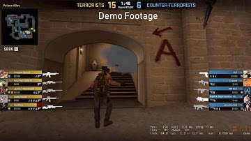 Insane CSGO Noscope Headshot Through Smoke On Mirage
