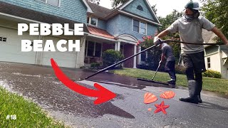 Professional Driveway Sealcoating #18 “Pebble Beach"