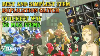 NEWEST and EASIEST ITEM DUPLICATION GLITCH !!! | Works on ALL VERSIONS! | Tears of the Kingdom