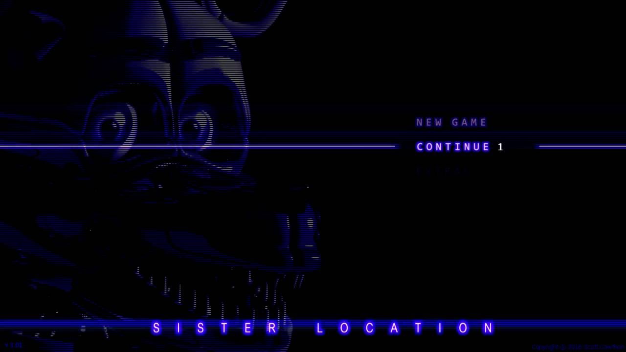 FNaF: Sister Location Title Screen, SL Menu Music