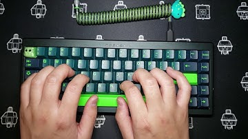 Matrix Noah with 3204 lubed Gateron Yellows Typing Sounds