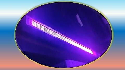 New installed led uv lamp equipment for offset sheet opp film material cure Heidelberg press