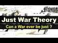 Just War Theory in Hindi | Jus ad bellum and Jus in bello | International Relations for UPSC & PSIR
