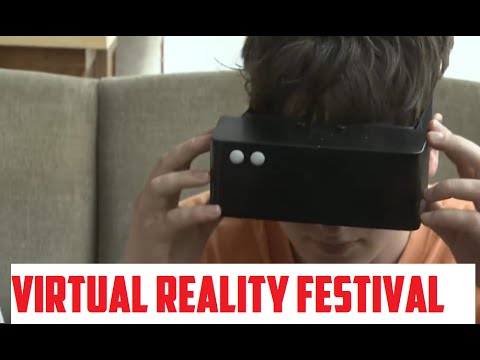 Video: Dodge Flasker Med Kroppslige Væsker I Virtual Reality Festival Sim Stage Presence