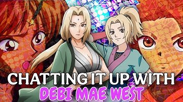The REAL Voice of Tsunade Reveals Untold Naruto Stories 👀 | Debi Mae West Interview
