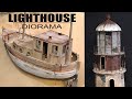 Apocalypse lighthouse diorama in scale 135