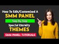 How to customize a perfect panel  etennity theme customization  step by step by theroyalsmm