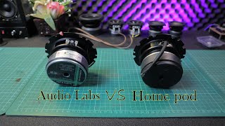 Compare Subwoofer 4,5 inch Audio labs VS Homepod #Audiolabs#Compare #Subwoofer