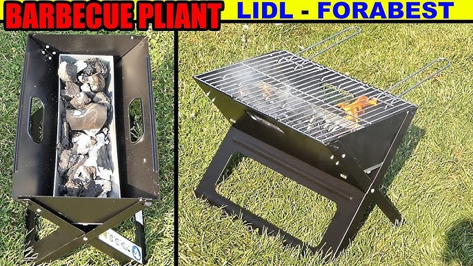 Lidl Florabest Trolley Barbecue BBQ Grill DIY - YouTube