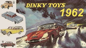 Dinky toys Diecast Catalog 1962 #model #vintage #presentation