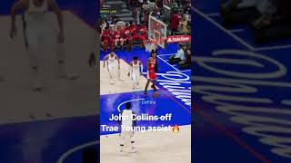 John Collins Is The Best Pick And Roll Finisher