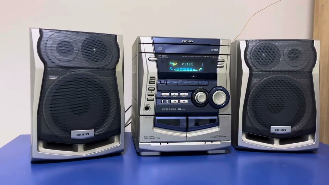 Aiwa NSX SZ300 - YouTube