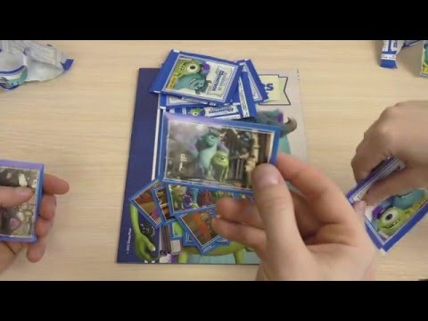 Университет монстров. Собираем коллекцию наклеек, часть 3 Университет монстров. Собираем коллекцию наклеек, часть 3