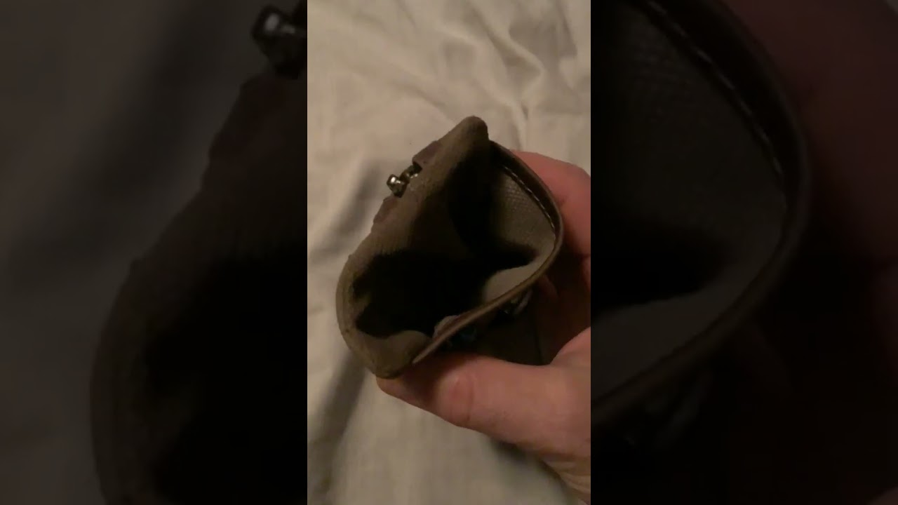 Hide and drink edc carry pouch.